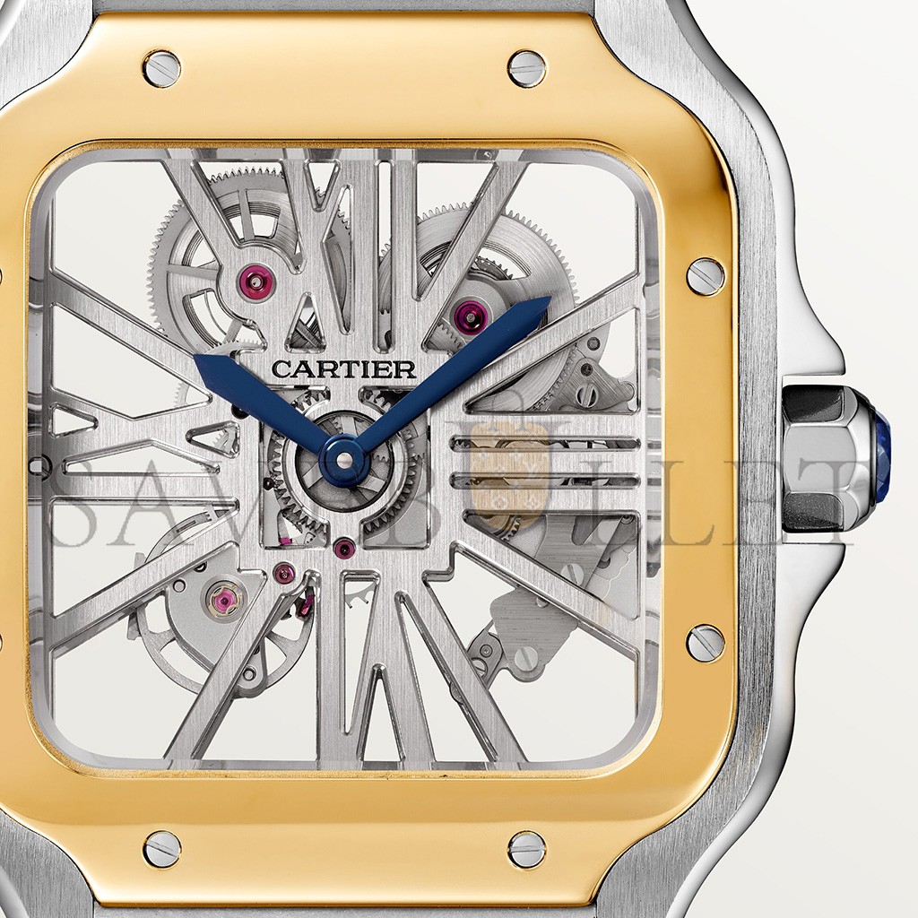 CARTIER SANTOS DE SKELETON WATCH WHSA0019